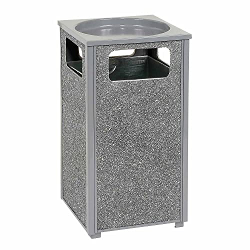 Global Industrial Gray / Industrial / 1 Trash, Recycling & Compost