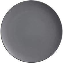 American Metalcraft MCP11GR Melamine Round Matte Coupe Plate, Grey, 11-1/2"
