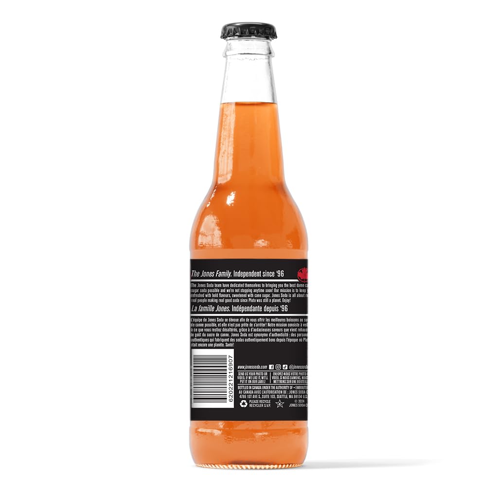 Special Release Flavor | 12-Pack | The Original Craft Soda | Made with Pure by Jones Soda Co. – 12 Fl Oz (Pack of 12), multi-colored, Pack of 12