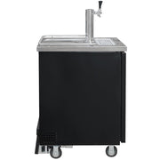 23 1/2" Kegerator Beer Dispenser by MOTAK – 25.98x32.28x48.03, In Description, Check Images, Model MBCBD-1-X