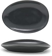 Front of the House DAP077BKP23 FOH, Tides Plate, 1" Height, 4" Width, 5.5" Length, Mussel