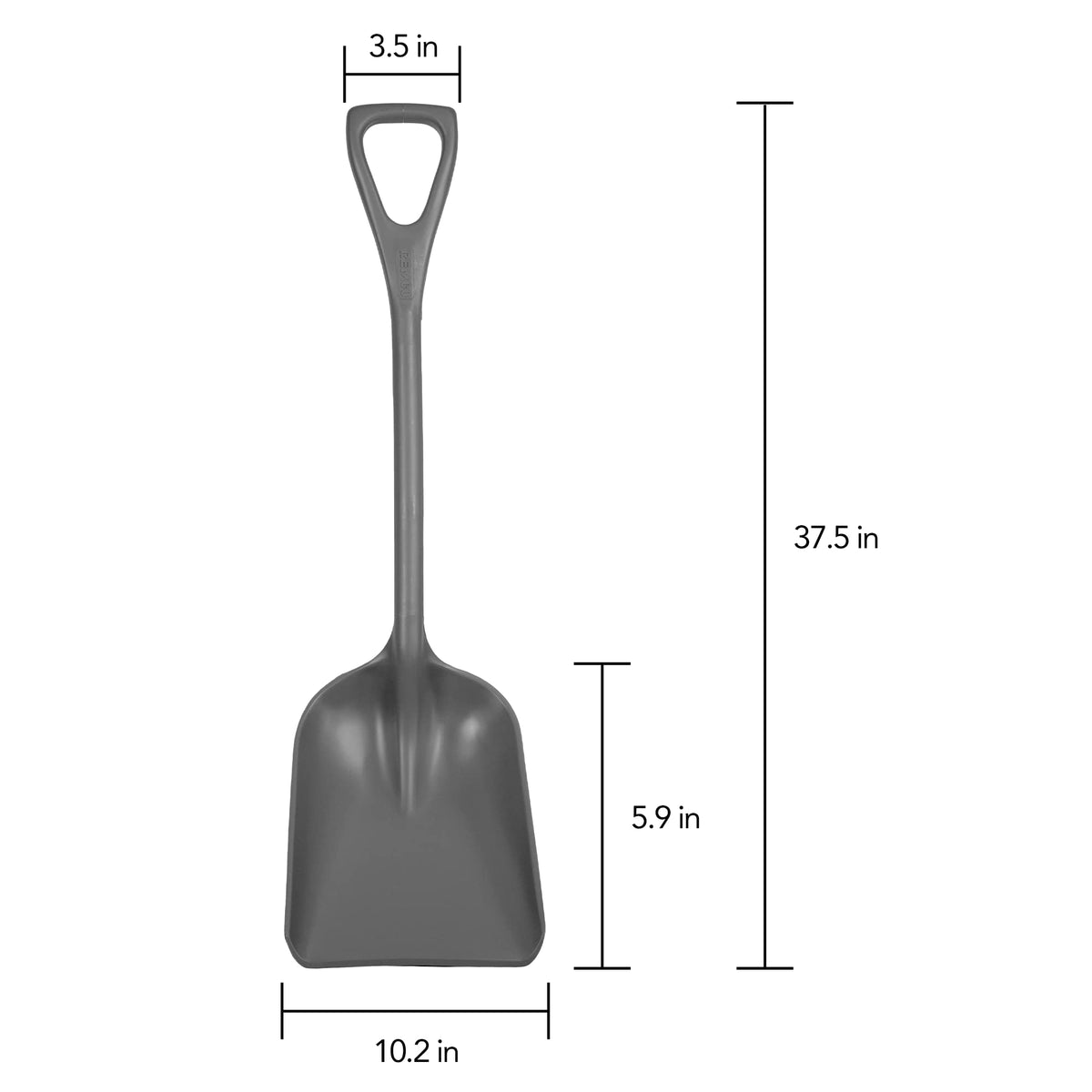 Remco Gray / 10 inch Blade / Shovel Storage & Transport