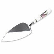 Portmeirion Botanic Garden Cake Server, Stainless Steel Blade, Multicolor Porcelain