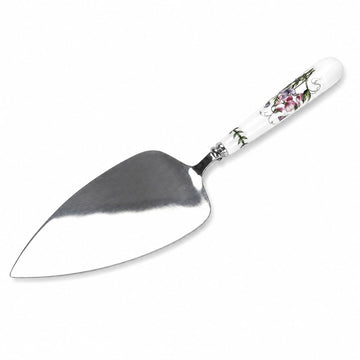Portmeirion Botanic Garden Cake Server, Stainless Steel Blade, Multicolor Porcelain