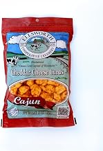 ELLSWORTH Cheese Curd Cheddar, Cajun, 16 Ounce (Pack of 8)