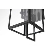 Jairo Four Light Outdoor Wall Sconce Black by Lighting Design – Iron, Black, Model OD809W26BK