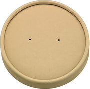 PacknWood 210LSOUP185K Vented Paper Lid for Hot & Cold Foods - 360 Piece