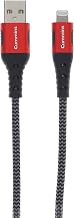 Cummins USB-A to Lightning Braided Charging Cable, 3 Foot, Nylon Braided, Aramid Fiber Core, Tangle-Free, Compatible with iPhone and iPad