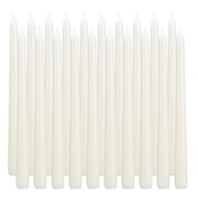 Flamecan Ivory Taper Candles, 10 Inch Tall, Pack of 20
