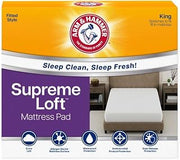 Arm & Hammer Supreme Loft Mattress Pad, Waterproof, King