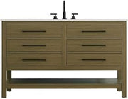 Karson Bathroom Vanity Chestnut Brown