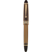 Custom 823 Fountain Pen by PILOT – 1 Count (Pack of 1), Glass, Amber, Model 60558