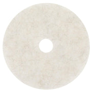 3M Burnishing Pad,20 In,White,PK5 3300-1 Each
