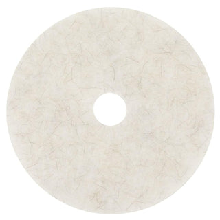 3M Burnishing Pad,20 In,White,PK5 3300-1 Each