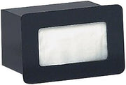 FMN-2 Built-In Napkin Dispenser, 3-3/4" H x 6-1/2" W Folded, Black Acrylic, 5-1/4" H x 8-1/2" W x 5-1/2" D