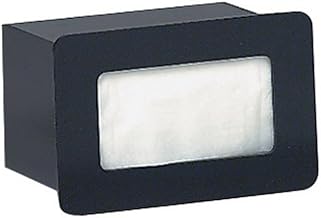 FMN-2 Built-In Napkin Dispenser, 3-3/4" H x 6-1/2" W Folded, Black Acrylic, 5-1/4" H x 8-1/2" W x 5-1/2" D