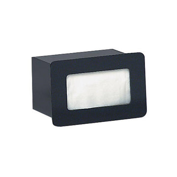 Built-In Napkin Dispenser by DISPENSE-RITE – Acrylic, Black, Model FMN-2