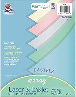 Pacon Array Pastels Bond Paper (101048)