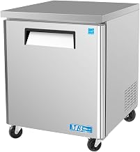 Turbo Air MUF-28 Freezer undercounter with casters for commercial kitchens