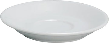 Yanco AC-36 ABCO 4.5" Saucer, Porcelain, Super White, Pack of 36
