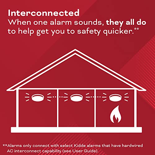 Kidde 6 Pack / White / 6th Edition Combination Smoke & Carbon Monoxide Detectors