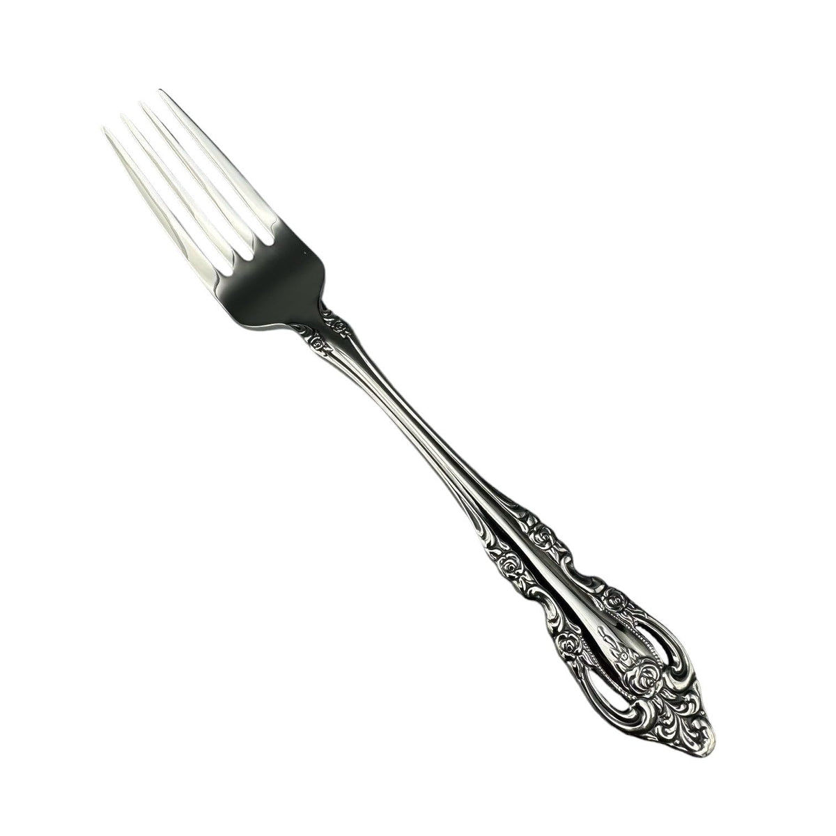 Brahms 18/8 Stainless Steel Dinner Fork by Oneida – 7.2500, 18/8 Stainless Steel, Silver, Model 896491