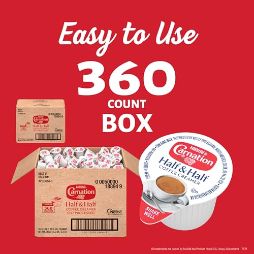 Coffee Mate 360 Count / Half&Half / 360 Count (Pack of 1) Coffee Creamers