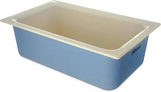 Dinex DXCM1100C1402 6" Deep Full-Size Insulated Cold Food Pan, 15 Quart, Color Changing/Blue, 6.40" Height, 12.72" Width, 20.68" Length, ABS, White