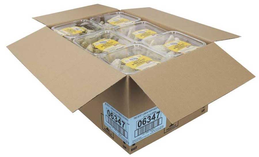 Lemon Poppyseed Scones by TWO BITE – 10 Ounce (Pack of 24), Pack of 24