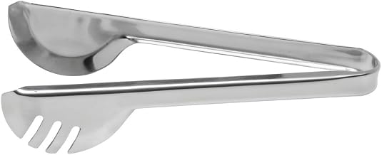 HUBERT Pastry Tong Oval Stainless Steel - 9 1/2"L
