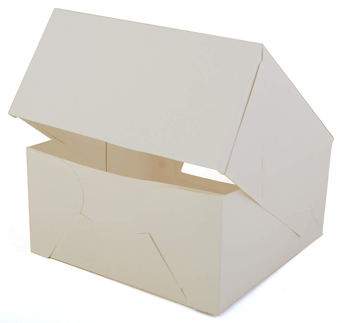 Southern Champion Tray Paperboard White Window Bakery Box by ESSN – 4.0 liters, Cardboard, White, Pack of 200, Model 24053