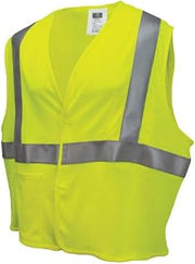 Radians SV97-M2VGMFR-2X: Premium Mesh Modacrylic FR Class 2 Vest, Green Mesh - 2 XLarge