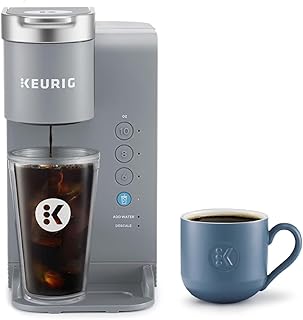 Keurig Iced Essentials Single Serve Coffee Maker, 3 Cup Sizes: 177, 237, and 296 ml