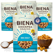BIENA Sea Salt / 5 Ounce (Pack of 4) / brown Vegetable