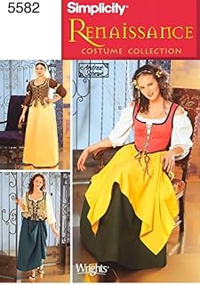 Simplicity Sewing Pattern 5582 - Misses Costumes Sizes: DD (4-6-8-10)