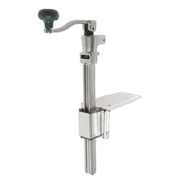 Table Mount Can Opener Stainless Steel - Up to 7" H Cans by HUBERT – Large, Cast Aluminum, Natural, Model TMC07