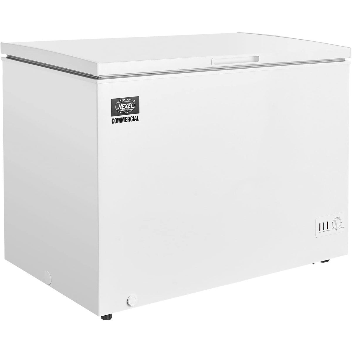 Nexel Chest Freezer by Global Industrial – 25.5"L x 44"W x 33"H, 10.0 cubic_feet, White, Model XF-302