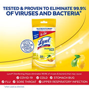 Lysol 15 Count (Pack of 2) / 30.0 / 2 Disinfectant Wipes