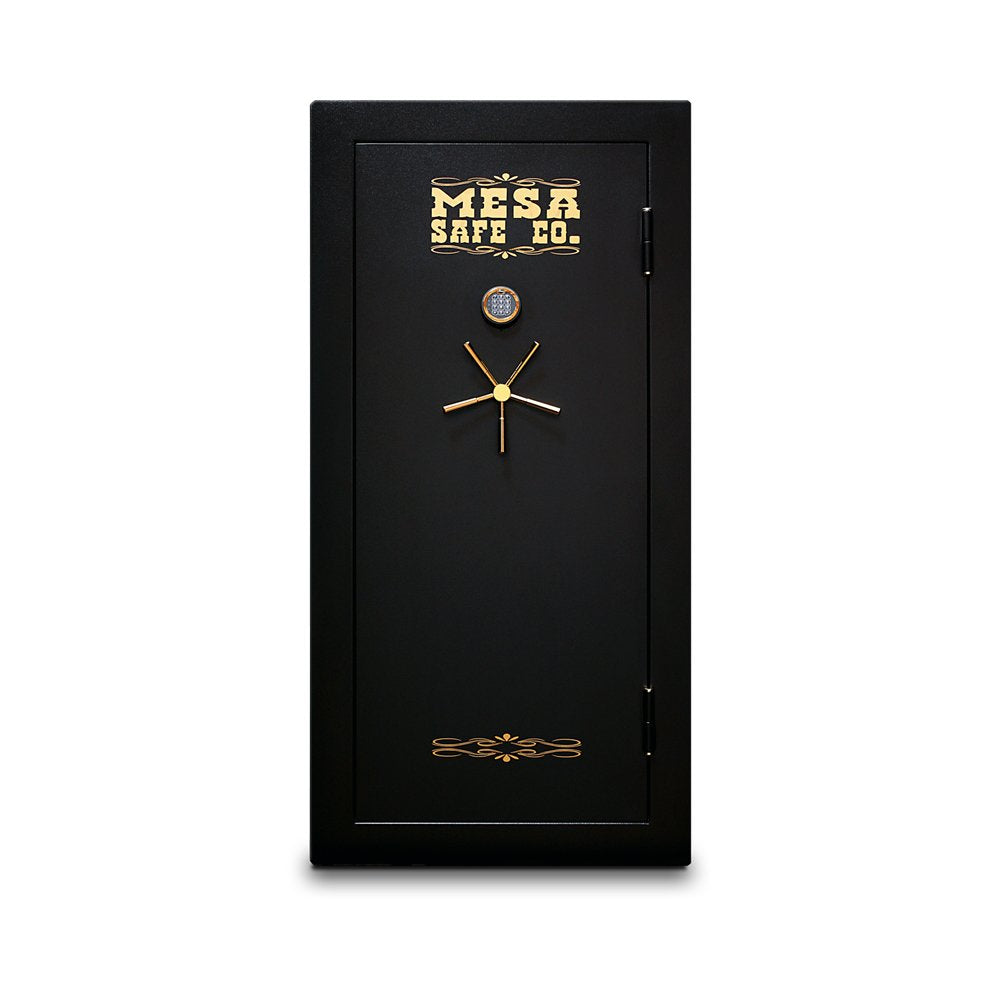 Mesa Safe Gun Safe by Mesa Safe Co. – 24"D x 36"W x 71"H, Alloy Steel, Black, Model MBF7236E