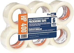 Shurtape Carton Sealing Tape, 2.5 mil, Clear, PK6 207845-1 Each