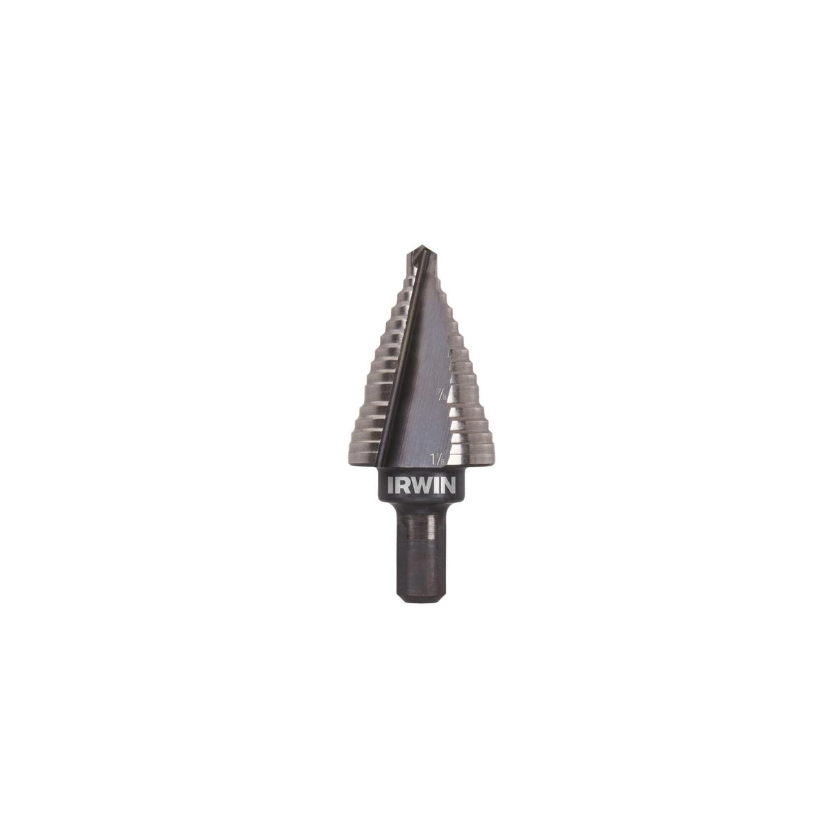 Unibit #9 Df 7/8 and 1 1/8" 2 Sz () by IRWIN – 7/8 and 1 1/8", Navy, Grey, Model IWAS10239DF