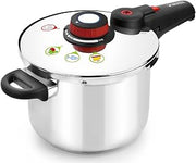 Braisogona Monix Selecta Stainless Steel Fast Pressure Cooker, 9 L, Silver