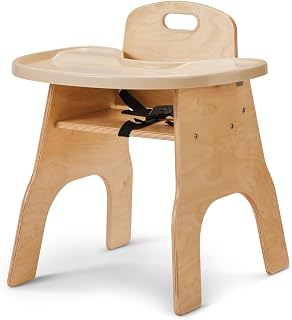 Jonti-Craft 6825JC High Chairries with Premium Tray, 15" Height