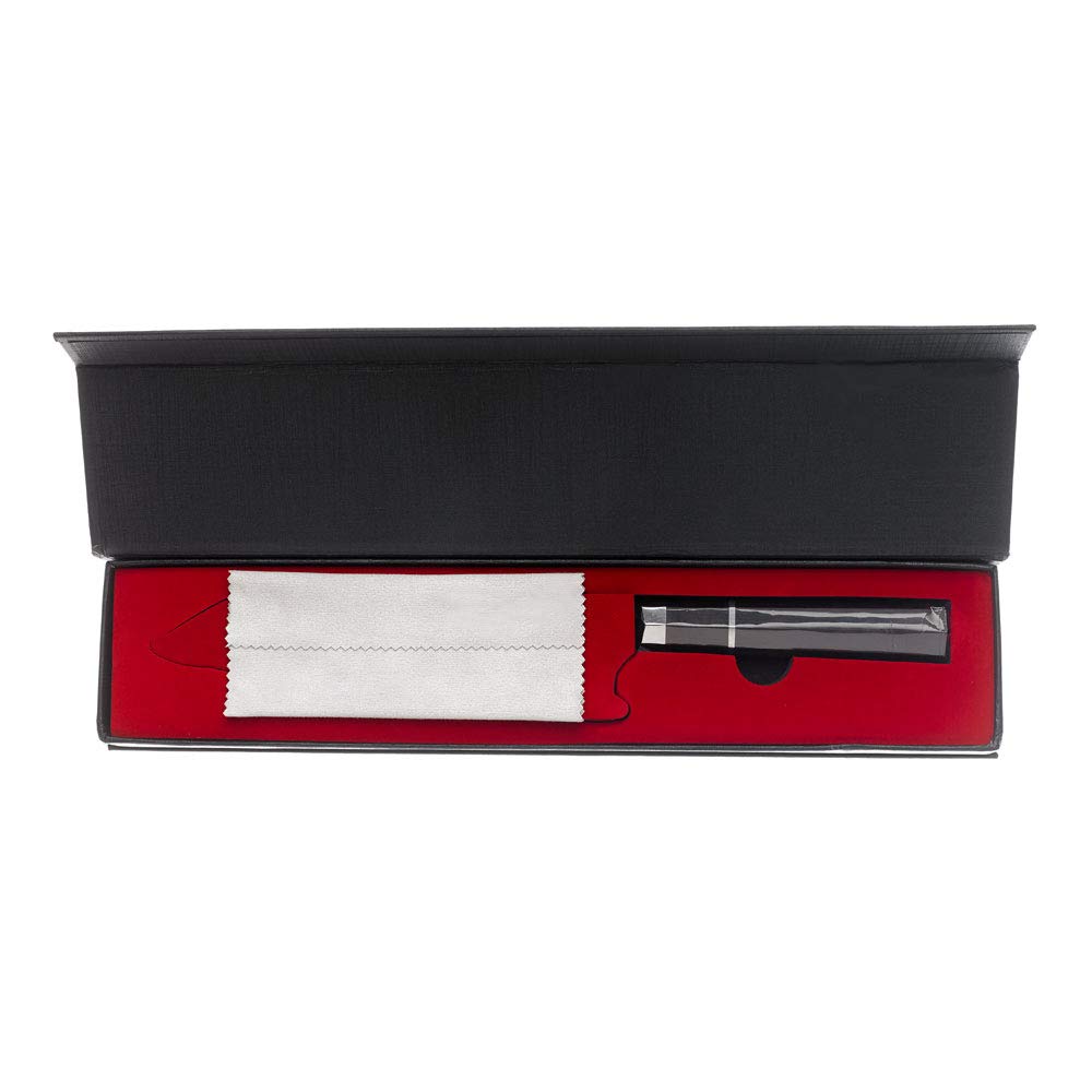 Mercer Culinary Chef's Knife Ebony Wood Handle 8 Inch / 8" / Ebony Wood Handle Chef's Knives