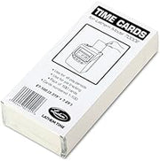 Time E7100 Time Card for Lathem Model 7000E, Numbered 1-100, Two-Sided, 100/Pack