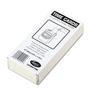 Time E7100 Time Card for Lathem Model 7000E – Pack of 100, Model LTHE7100