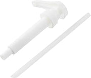 Tablecraft 12854 Syrup & Condiment Pump, 0.25 oz Dispense, Polypropylene Condiment Pump with 11 in Dip Tube, 28 mm Threading, Black, 1 Each