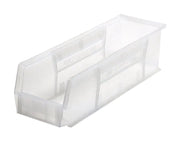 QUANTUM STORAGE SYSTEMS Clear / 18" L x 6" W x 5" H / Ultra Stack & Hang Shelf Baskets