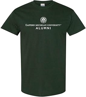 CreateMyTee | Eastern Michigan University Alumni T-Shirt | EMU Eagles Alum Logo Apparel Mens/Womens T-Shirt