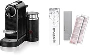 Nespresso CitiZ&milk Espresso Machine by De'Longhi, Limousine Black Descaling Kit